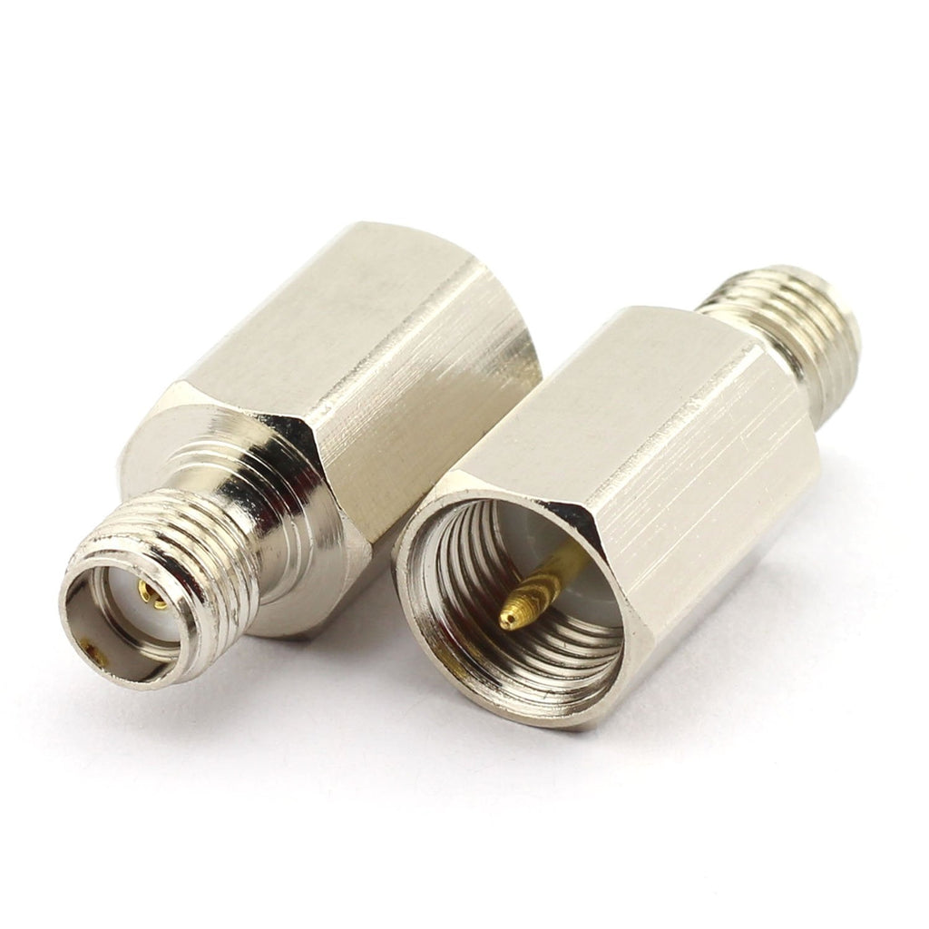  [AUSTRALIA] - Maxmoral 2PCS FME Male to SMA Female Connector RF Coax Coaxial Adapter