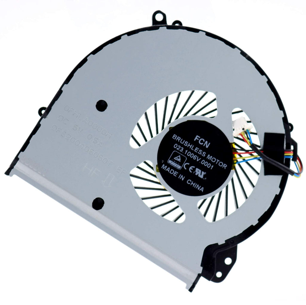  [AUSTRALIA] - Deal4GO CPU Cooling Fan DFS200405050T 0FHL Replacement for HP 17-X 17-Y 17-AC 17-BS 17-AK 17-E 17-AK000 TPN-M121 856761-001 856681-001