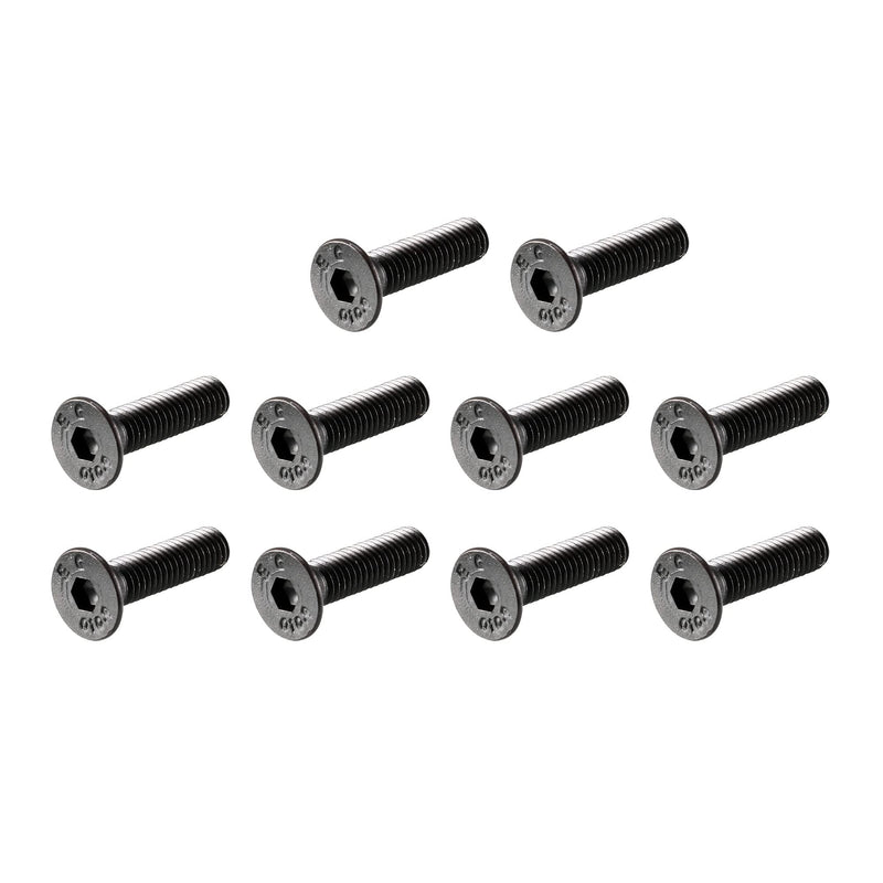  [AUSTRALIA] - uxcell M3x12mm 10.9 Carbon Steel Countersunk Head Hex Socket Screw (Pack of 50)