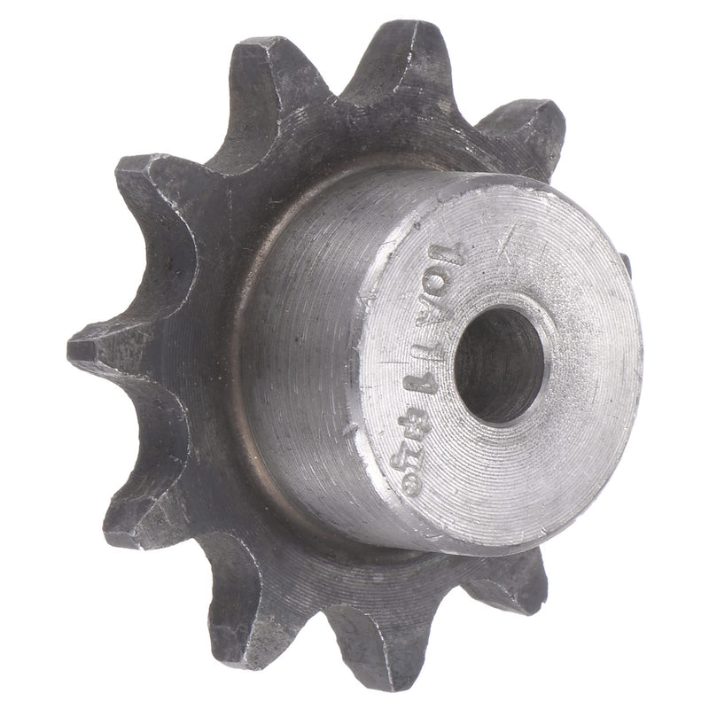  [AUSTRALIA] - uxcell 11 Teeth Sprocket Type B Single Strand 5/8" Pitch, 10mm Bore A3 Carbon Steel for 50 Roller Chain 62mm