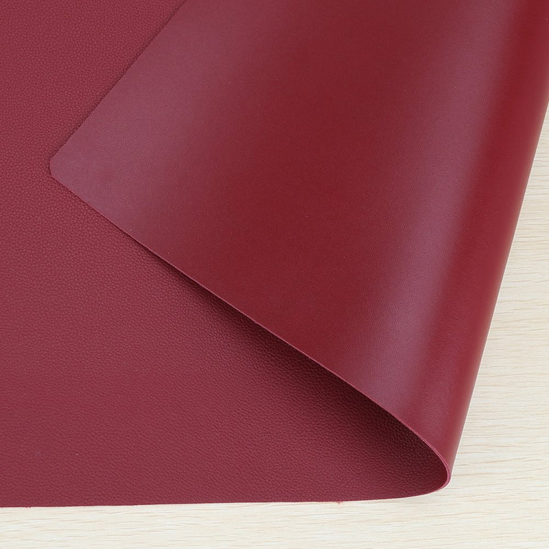 KINGFOM Desk Mat Pad Blotter Protector 23.6" x 11.8", PU Leather Desk Mat Laptop Keyboard Mouse Pad with Comfortable Writing Surface Waterproof (Wine Red) 23.6" x 11.8" Wine Red - LeoForward Australia