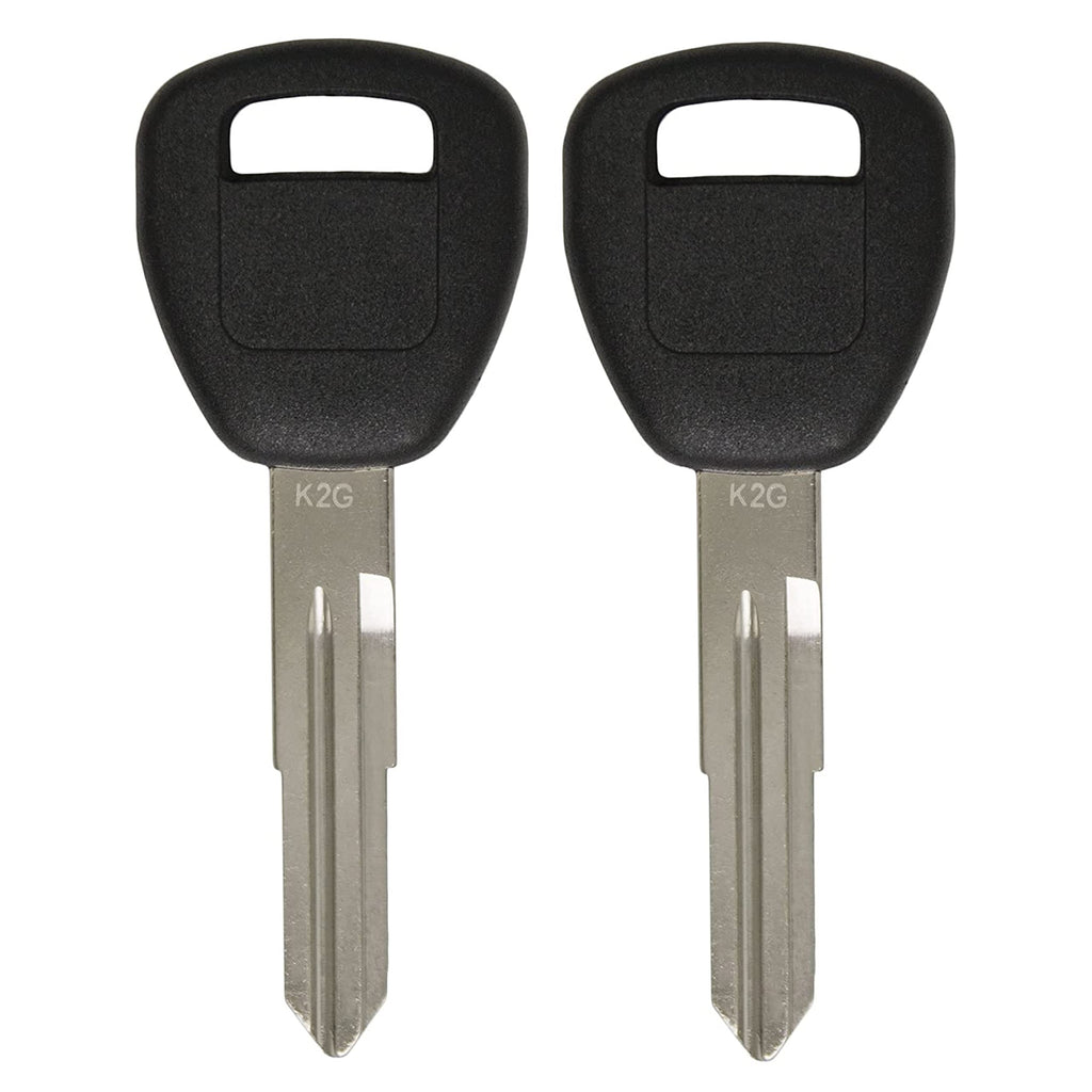  [AUSTRALIA] - Keyless2Go Replacement for New Uncut Transponder Ignition ID 13 Chip Car Key HD106 (2 Pack)