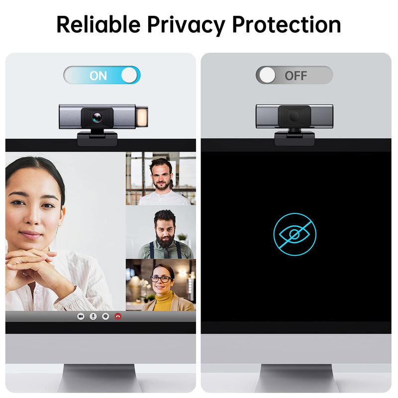  [AUSTRALIA] - GUSGU G940 FHD 1080p Webcam with Microphone and Privacy Protection, USB Plug&Play Computer Camera, Web Camera for Desktop/PC/Laptop/Mac, Streaming Camera for Video Conferencing and Online Classes