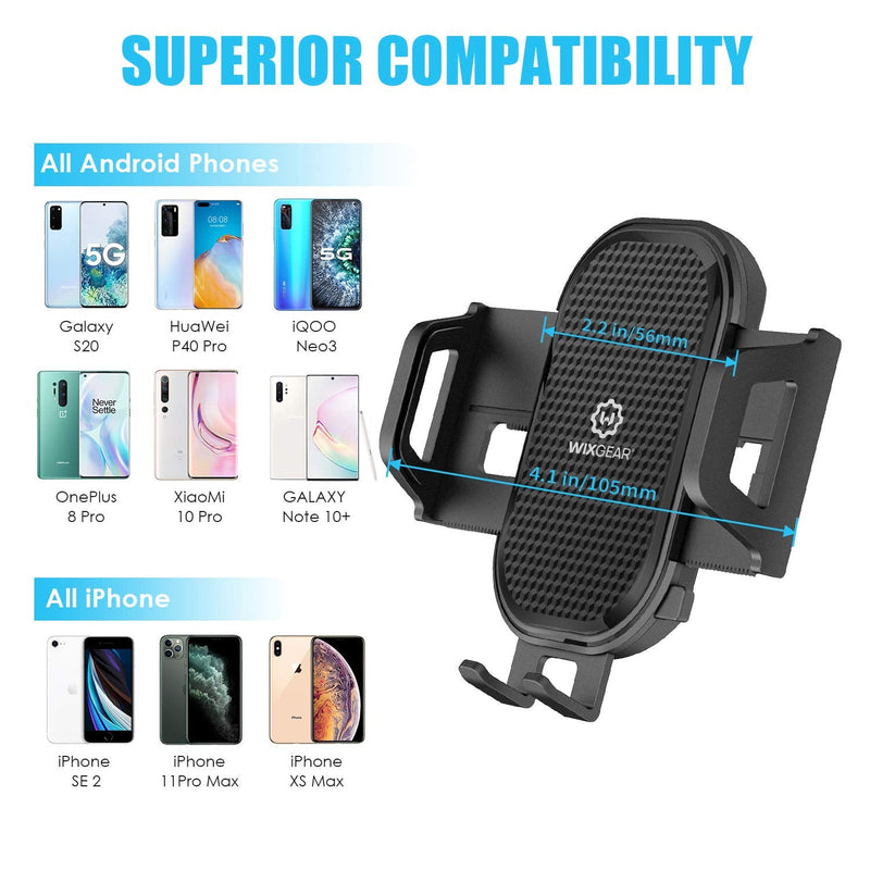  [AUSTRALIA] - WixGear Cup Phone Holder for Car, Car Cup Holder Phone Mount Adjustable Automobile Cup Holder Smart Phone Cradle Car Cup Mount