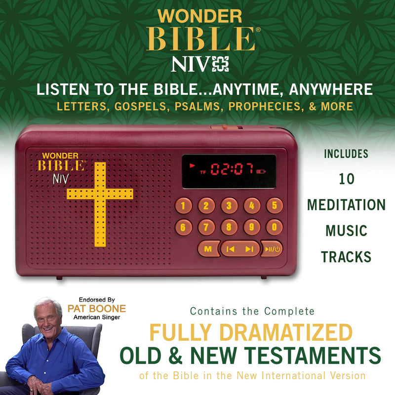  [AUSTRALIA] - Wonder Bible NIV- The Talking Audio Bible Player (New International Version), As Seen on TV