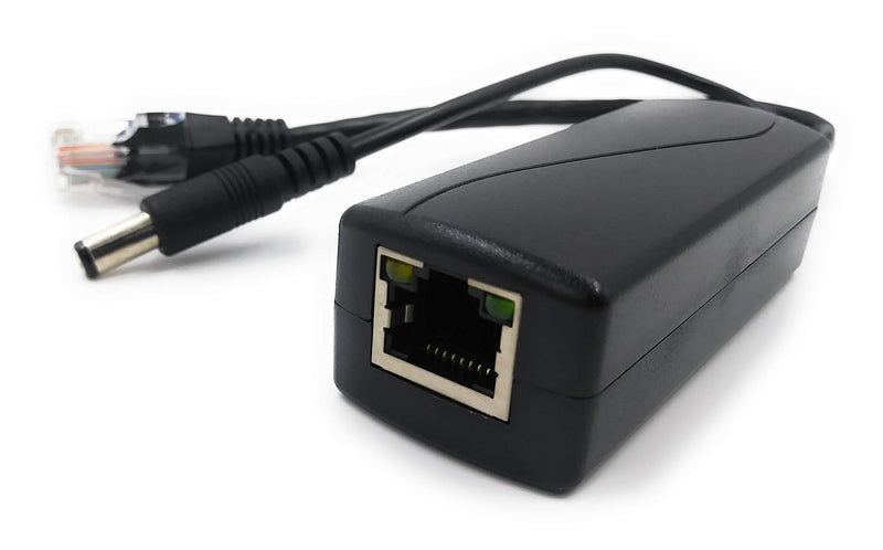 PoE Texas PoE 12V 802.3af Splitter - Power Any 12 Volt Device Including IP Cameras - Compatible with Arduino (Gigabit 12V 12W) - LeoForward Australia