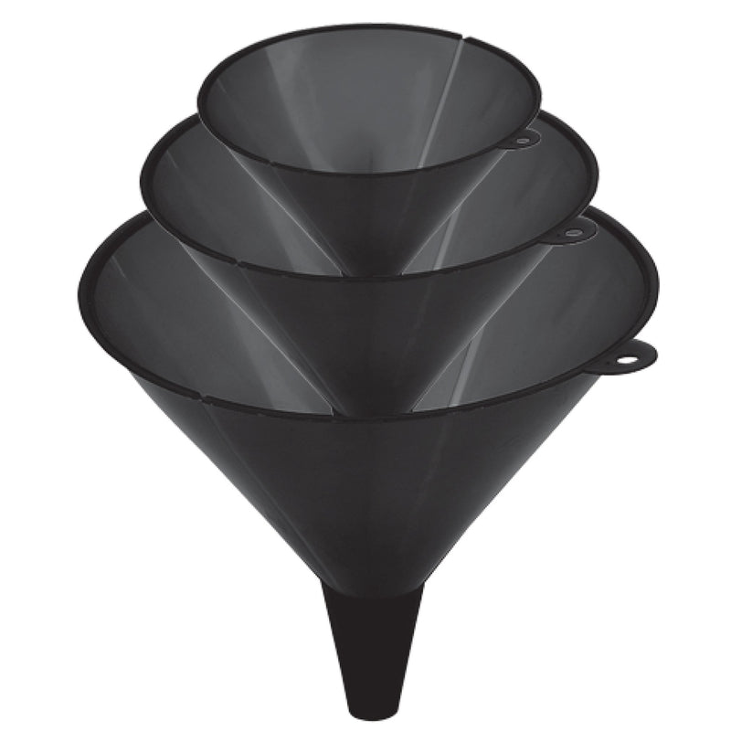  [AUSTRALIA] - Lumax LX-1605 3-Piece Plastic Funnel