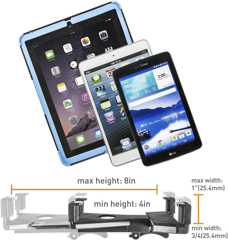  [AUSTRALIA] - iBOLT Tabdock BizMount -Holder/Mount with Suction Cup Base- for Your Windshield, Dashboard, or Desk - Compatible with All 7"-10" Tablets: iPad, Samsung Galaxy Tab, Google Nexus