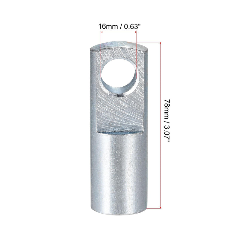  [AUSTRALIA] - uxcell Air Cylinder Rod Clevis End M16x1.5 Female Thread 78mm Long I Shape Connector