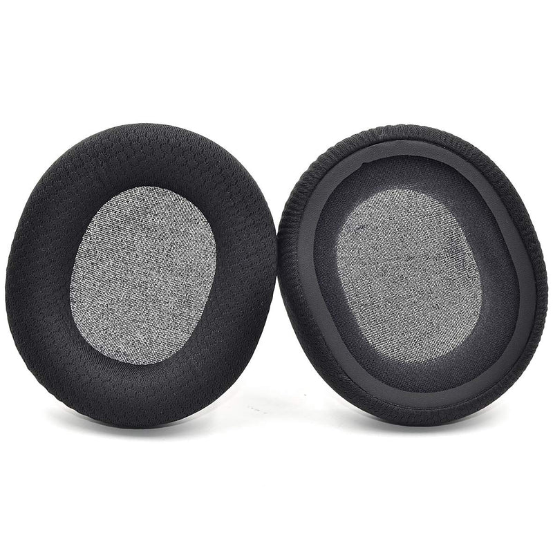  [AUSTRALIA] - Arctis 3/5 / 7/9 Replacement Black Fabric Ear Pads Cushion Compatible with SteelSeries Arctis 3 / Arctis 5 / Arctis 7 Arctis 9 / Arctis 1 / Arctis pro Lossless Wireless Gaming Headset Headphone