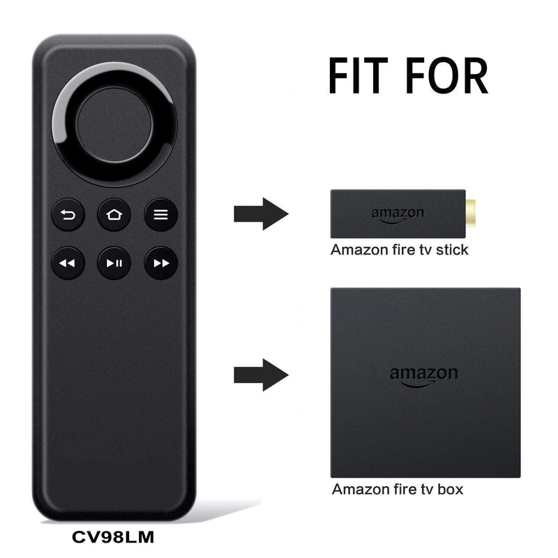  [AUSTRALIA] - New CV98LM Replacement Remote Control Suit for Amazon Fire TV Stick and Amazon Fire TV Box 1st Generation W87CUN CL1130 and 2nd Gen DV83YW PE59CV Without Voice Function