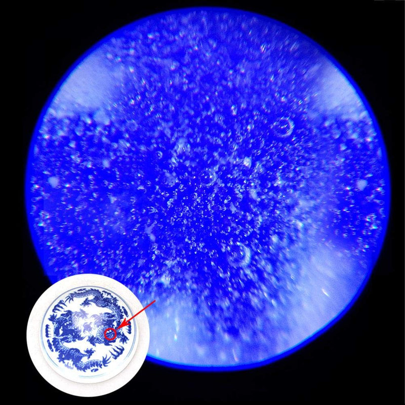  [AUSTRALIA] - 80-120X Clip-On LED Cell Phone Microscope Mini Smart Phone Lens Microscope Magnifier Universal Lens with LED/UV Lights