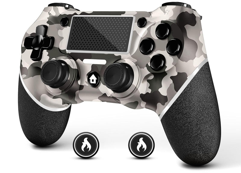  [AUSTRALIA] - AceGamer Wireless Controller for PS4 Gamepad Compatible with PS4/Pro/Slim Double Shock/Touchpad/Headphone Jack/Six-axis Motion Control (Camouflage) Camouflage