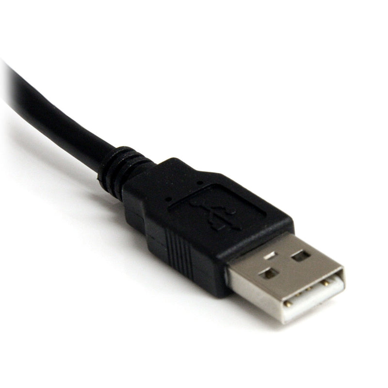  [AUSTRALIA] - StarTech.com USB to Serial Adapter - 2 Port - COM Port Retention - FTDI - USB to RS232 Adapter Cable - USB to Serial Converter (ICUSB2322F), Black USB 2.0