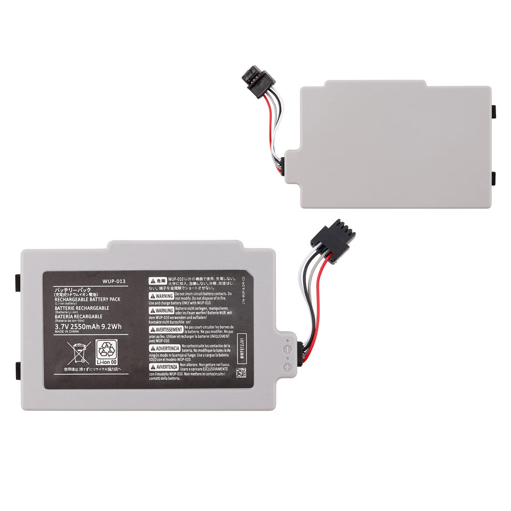  [AUSTRALIA] - Replacement Battery WUP-013 WUP-010 Compatible with Wii U Gamepad Controller with Tools
