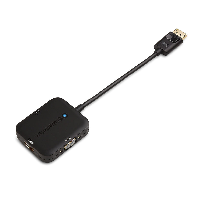 Cable Matters DisplayPort to HDMI Adapter with VGA and DVI 3-in-1 Adapter - Supporting 4K Resolution via HDMI - LeoForward Australia