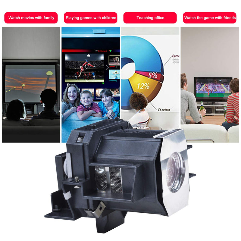  [AUSTRALIA] - Lampe Elplp35 for V13H010L35 Epson EMP tw600 emp-tw520 emp-tw680 Projector Replacement Lamp with Housing