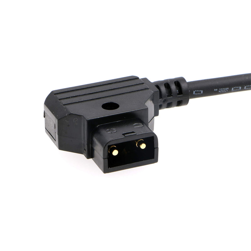  [AUSTRALIA] - AConnect LCD Monitor-DC-Dtap-Cable D Tap P Tap to 2.1 DC Right Angle 12V Cable for KiPRO LCD| Lectrosonic 1.5M Right Angle Cable