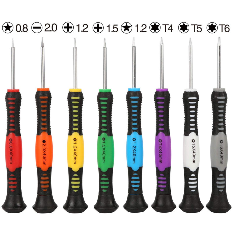  [AUSTRALIA] - Kaisi 16-Piece Precision Screwdriver Set Repair Tool Kit Compatible Samsung, iPhone, iPad, Computers, Laptops and Other Devices
