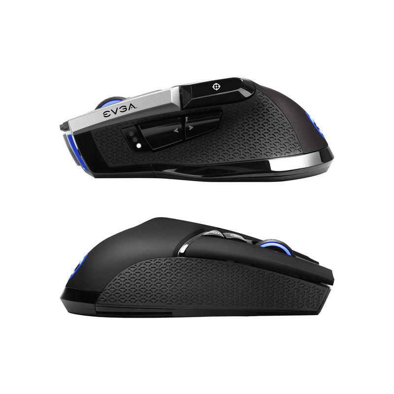  [AUSTRALIA] - EVGA X20 Gaming Mouse, Wireless, Black, Customizable, 16,000 DPI, 5 Profiles, 10 Buttons, Ergonomic 903-T1-20BK-KR