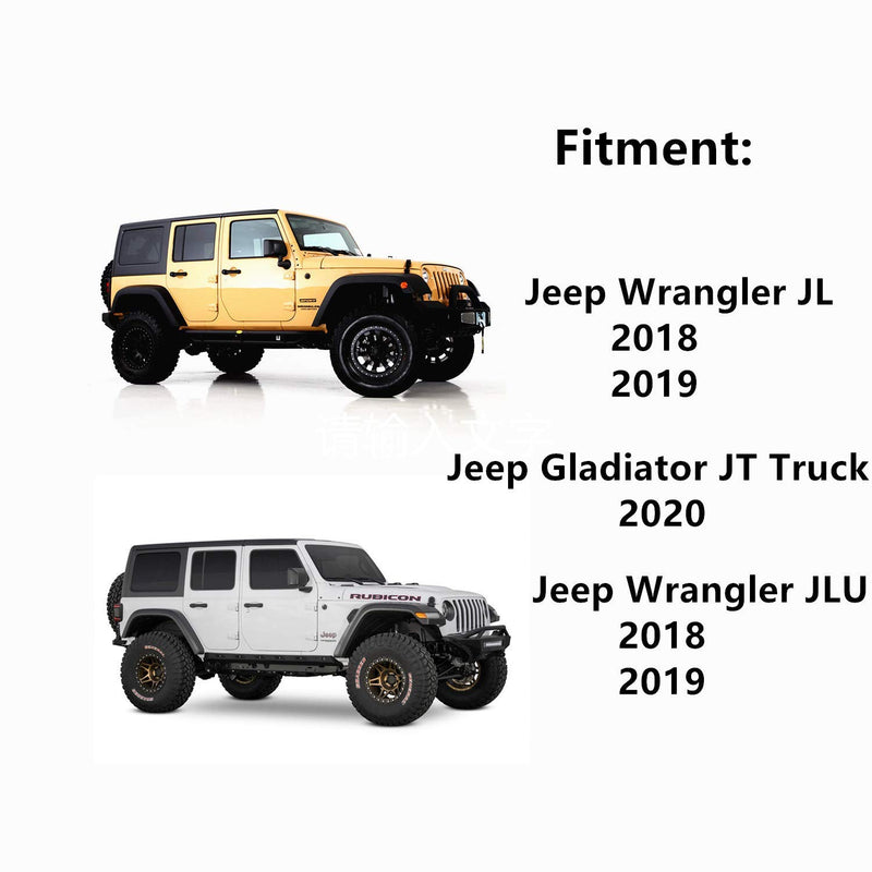  [AUSTRALIA] - JOJOMARK for 2018 2019 2020 Jeep Wrangler JL and JLU Accessories Center Console Organizer Tray Also for Jeep Gladiator JT Truck 2020