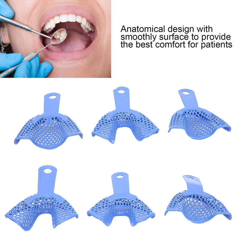  [AUSTRALIA] - Dental Impression Tray Dental Impression Tray Reusable Tray for Dental Impressions Dental Holder Tray Accessories for Dental Tool Supply