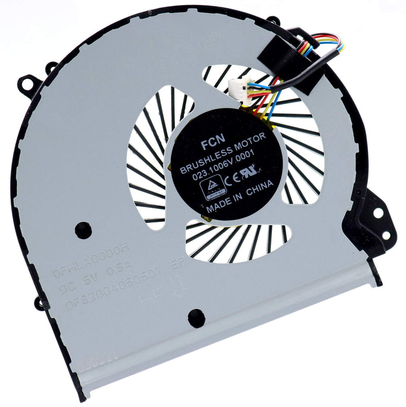  [AUSTRALIA] - Deal4GO CPU Cooling Fan DFS200405050T 0FHL Replacement for HP 17-X 17-Y 17-AC 17-BS 17-AK 17-E 17-AK000 TPN-M121 856761-001 856681-001