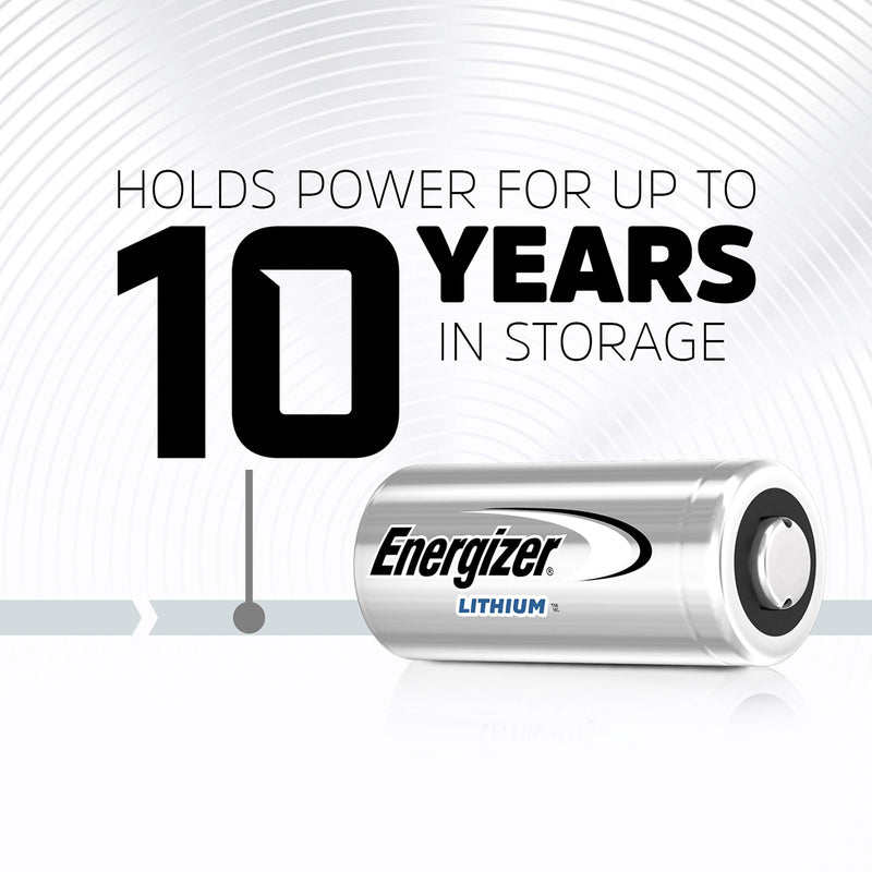 Energizer El123apb-2 3 Volt Lithium Photo Battery, 0.32 Ounce, 123A 2 Count (EL123APB2) - LeoForward Australia