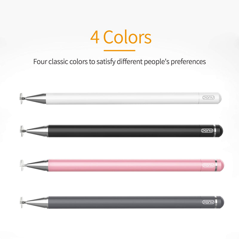 Stylus Pens for iPad Pencil, Capacitive Pen High Sensitivity & Fine Point, Magnetism Cover Cap, Universal for Apple/iPhone/Ipad pro/Mini/Air/Android/Microsoft/Surface and Other Touch Screens Pink - LeoForward Australia