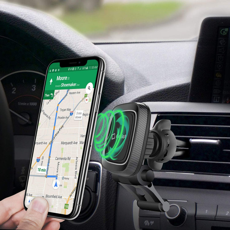  [AUSTRALIA] - Cellet Magnetic Car Air Vent Mount Phone Holder Extra Strength with 360 Rotation Compatible with Apple iPhone 11 Pro Max Xr Xs Max Xs X SE 8 Plus 8 7 Plus 7 6S Plus 6S 6 Plus 5 5S 5C 5 4S 4 3GS 3G