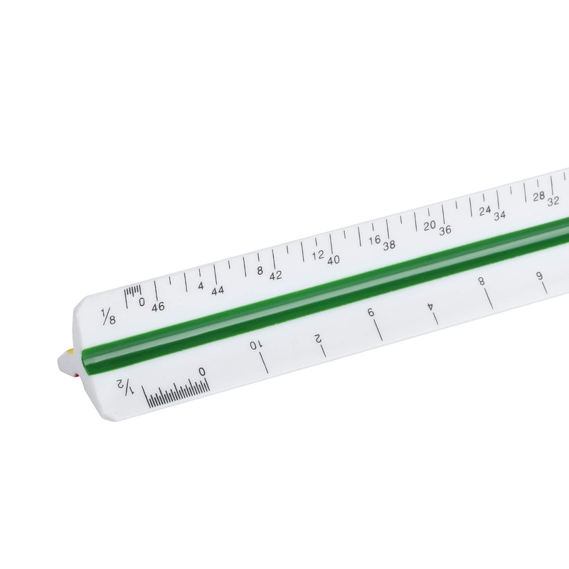 Mr. Pen Architectural Scale Ruler, 12" Plastic Architect Scale - LeoForward Australia