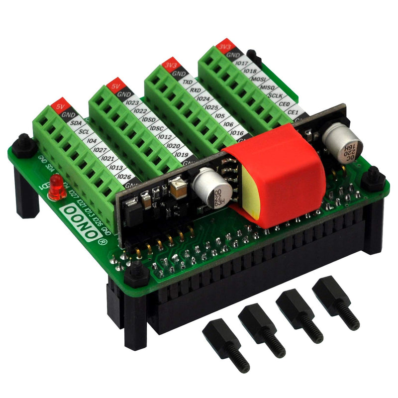  [AUSTRALIA] - RPi PoE & Terminal Block GPIO Breakout Board Module for Raspberry Pi