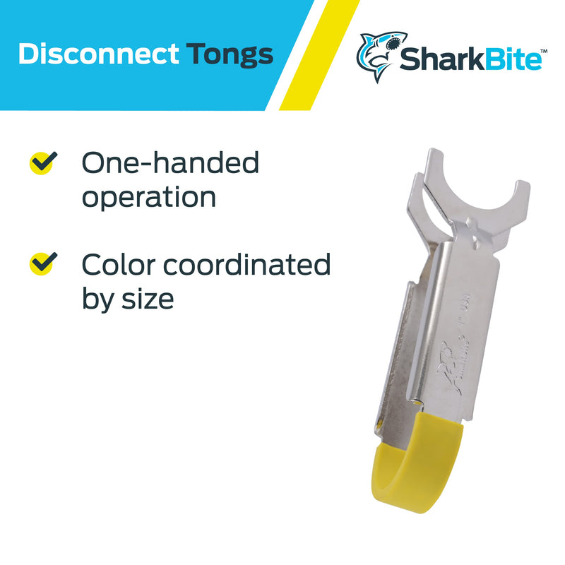  [AUSTRALIA] - SharkBite U715A Universal Disconnect Tongs, Push-to-Connect Fittings, SharkBite Fitting Removal Tool, 1 Inch 1-Inch