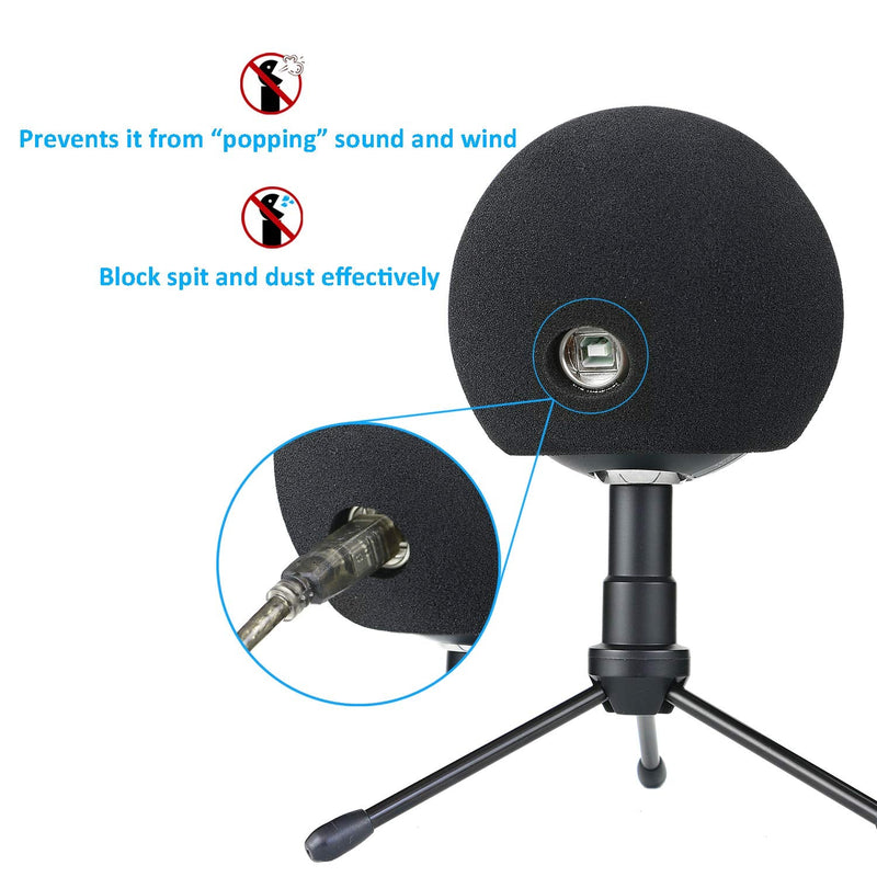  [AUSTRALIA] - Blue Snowball Shock Mount with Pop Filter Matching Mic Boom Arm Stand, Compatible for Blue Snowball iCE USB Mic by YOUSHARES