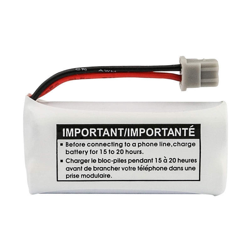 [AUSTRALIA] - Uniden BT-1021 Replacement Rechargeable Battery For many Uniden Phone Systems and Cordless Handsets, Nickel Metal Hydride Rechargeable Battery, DC 2.4V 300mAh