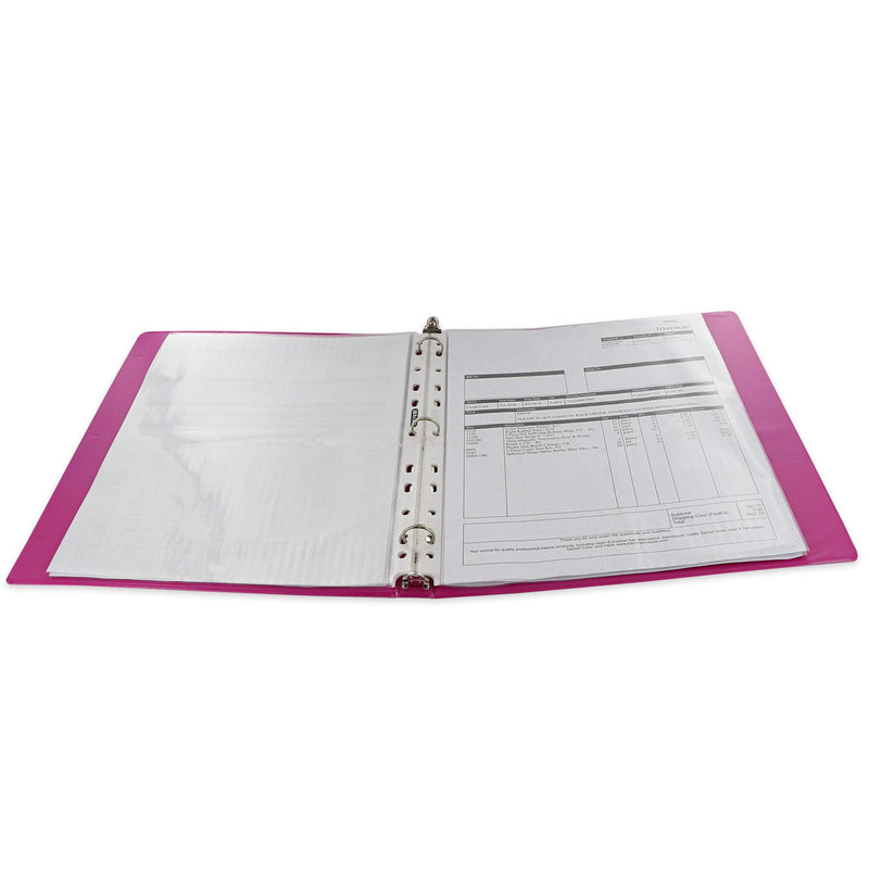  [AUSTRALIA] - Top Loading Sheet Protectors Holds 8.5" x 11" Paper Fits in Standard Three Ring Binder Documents can be Inserted from The Top Hole Punching is not Necessary - 10 Per Pack (Pack of 2) - by Emraw