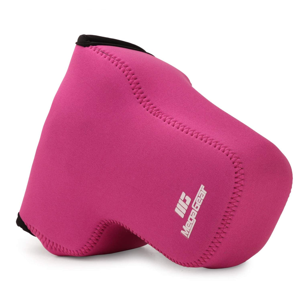  [AUSTRALIA] - MegaGear Ultra Light Neoprene Camera Case Compatible with Fujifilm X-T4 (XF16-80mm) Hot Pink