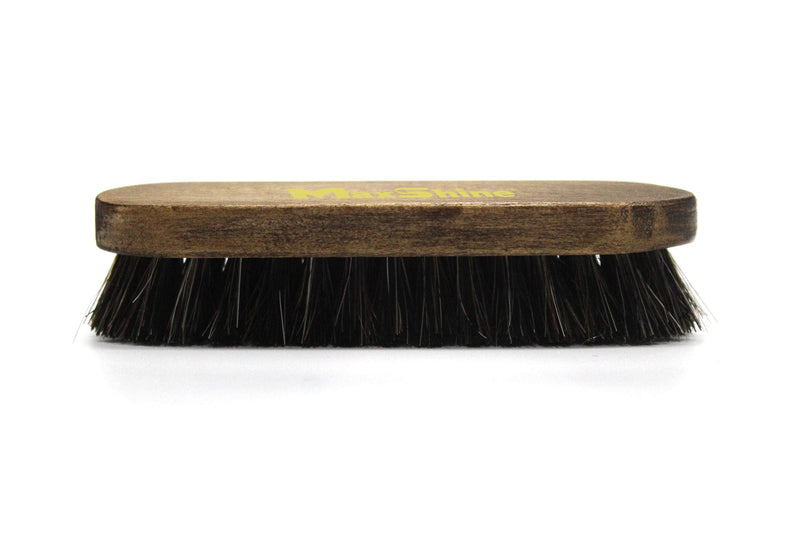  [AUSTRALIA] - Maxshine Natural Fine Horse Hair Soft Cleaning Brush for Car Detailing Carpet Upholstery (Small) Small