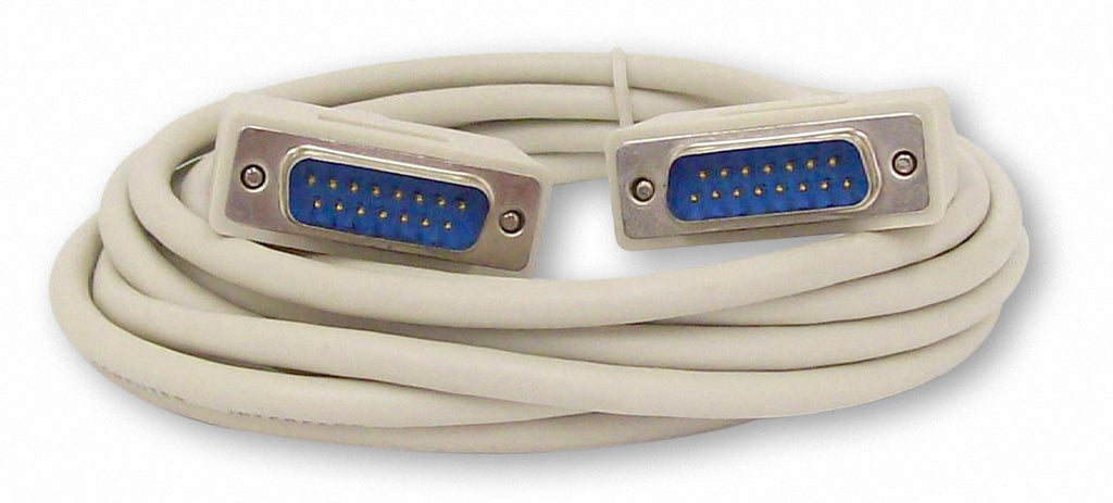  [AUSTRALIA] - Your Cable Store 10 Foot DB15 15 Pin Serial Port Cable Male/Male