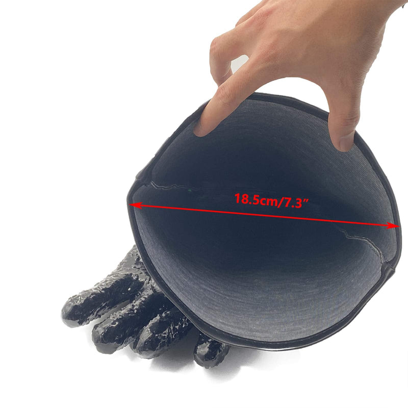  [AUSTRALIA] - Rubber Sandblaster Gloves for Abrasive Blasting be Used on Sandblast Cabinet Sand Blasting Gloves With Particle