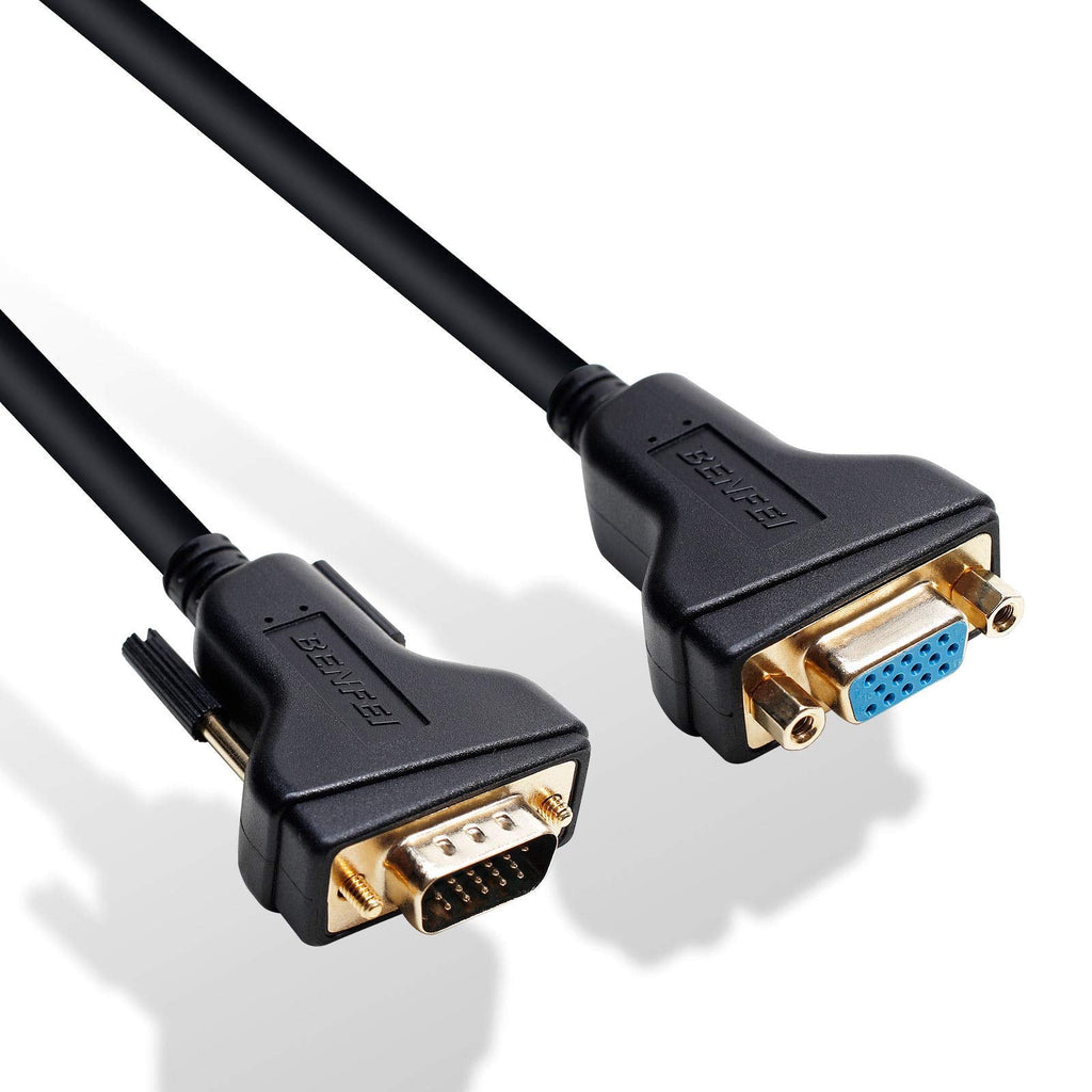  [AUSTRALIA] - VGA Extension Cable, BENFEI VGA Male to Female Cable - 10 Feet