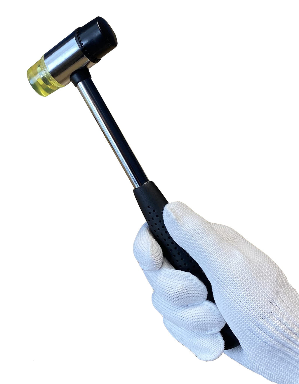 [AUSTRALIA] - BOOSDEN Double-Faced Soft Hammer Mallet, Rubber Hammer, Soft Hammer for Home Decoration Installation Hand Tool, 25mm 25mm Rubber Mallet