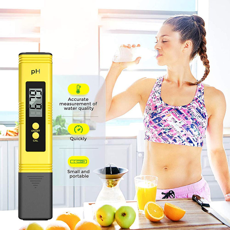  [AUSTRALIA] - Water Quality Test Meter,Digital Ph Pen Meter,TDS Meter Digital Water Tester,3 in 1 TDS Meter, EC Meter and Temperature, Ideal Water Test Meter for for Household Drinking, Pool and Aquarium