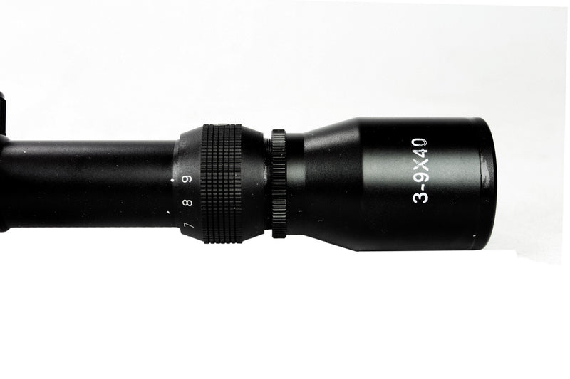  [AUSTRALIA] - ARMSTAC® Rifle Scope Eagle-I Variable Zoom 3-9x40 Hunting Scope with Lens Filter Caps with ARMSTAC