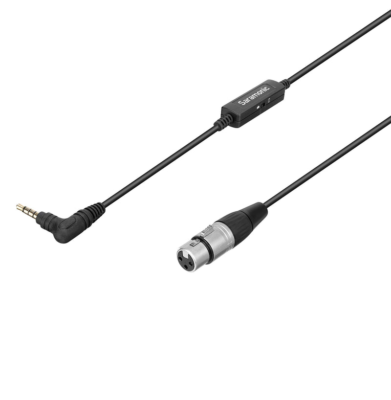  [AUSTRALIA] - Saramonic SR-XLR35 Mic to 1/8" (3.5mm) TRRS (Sr-XLR35)