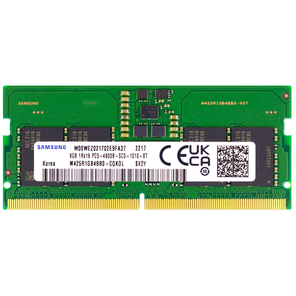  [AUSTRALIA] - 8GB DDR5 4800MHz SODIMM PC5-38400 CL40 1Rx16 1.1V SO-DIMM 262-Pin Laptop Notebook RAM Memory Module M425R1GB4BB0-CQK