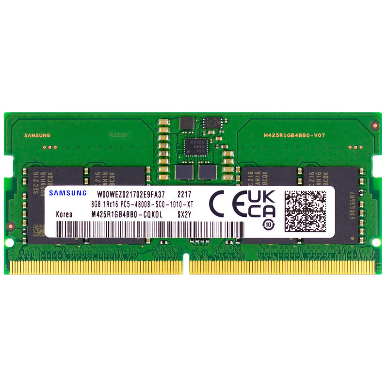  [AUSTRALIA] - 8GB DDR5 4800MHz SODIMM PC5-38400 CL40 1Rx16 1.1V SO-DIMM 262-Pin Laptop Notebook RAM Memory Module M425R1GB4BB0-CQK
