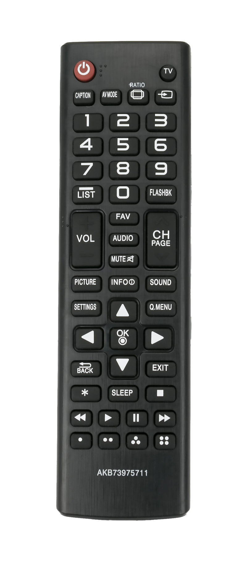 New AKB73975711 Remote Control Replacement for LG TV LED HDTV 32LB520B 32LB520BUB 49LB5500 60LB5900 42LB5500 42LB5600 65LY540S - LeoForward Australia