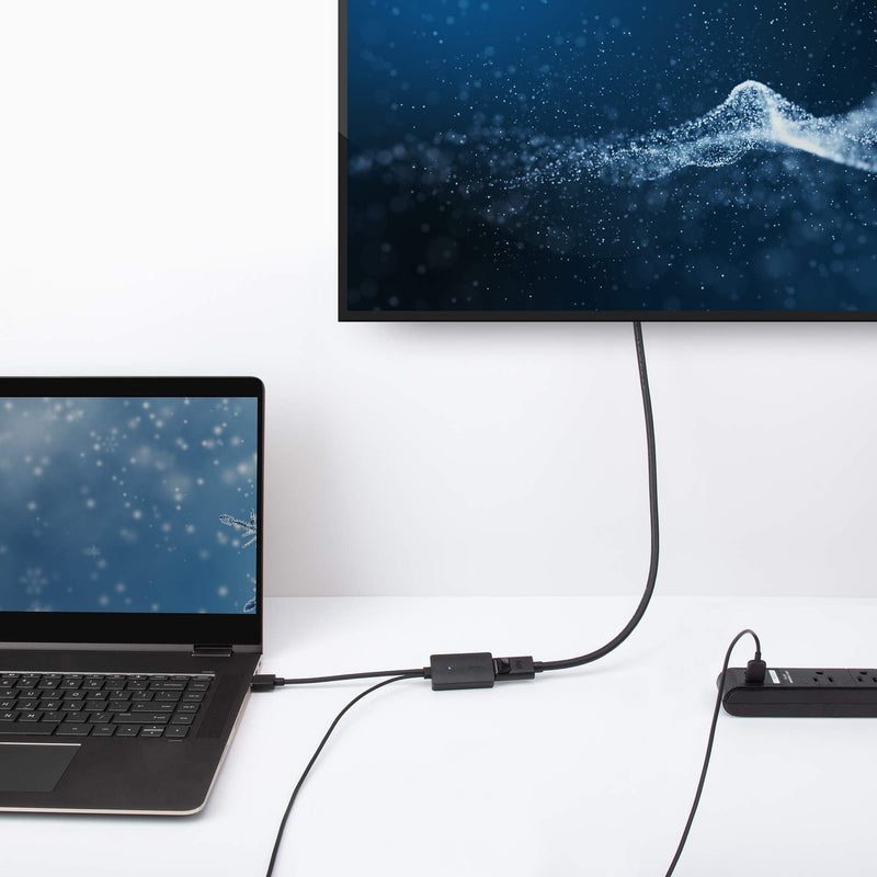  [AUSTRALIA] - Cable Matters Uni-Directional HDMI to DisplayPort Adapter for Desktop and Laptop Computers (HDMI 2.0 to DisplayPort 1.2) with 4K 60Hz Video Resolution - Not Compatible with PS5 or Xbox Series X/S