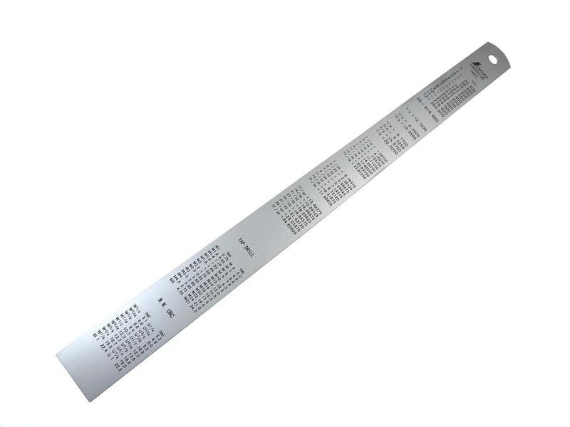  [AUSTRALIA] - Shinwa H101-C 300 mm Rigid"Zero Glare" Metric Machinist Ruler/Rule Scale .5 mm & mm Markings